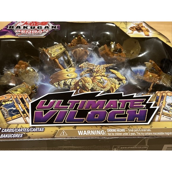 Bakugan Geogan Rising Ultimate Viloch, 7-in-1 Exclusive Bakugan - Picture 6 of 9